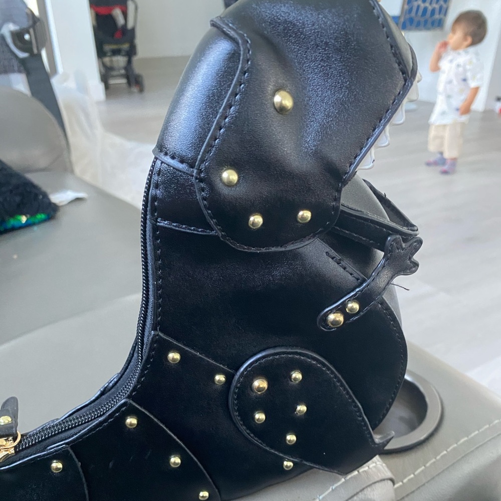COPY - Black R-Rex tyrannosaurus Dinosaur Crossbody bag - Picture 3 of 5
